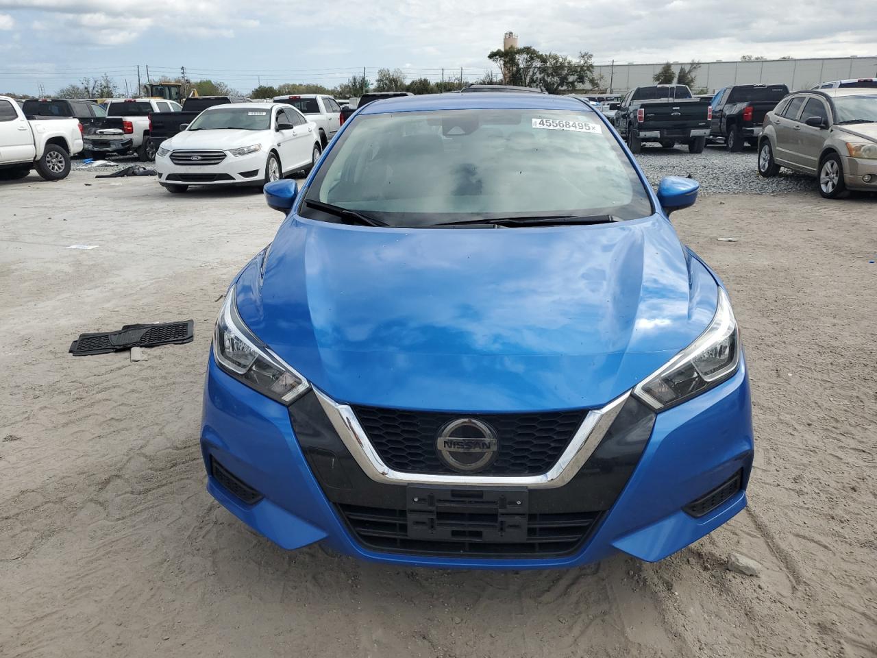 2021 Nissan Versa VIN 3N1CN8EVXML856094 Copart auction photo, side / rear end damage thumbnail 5