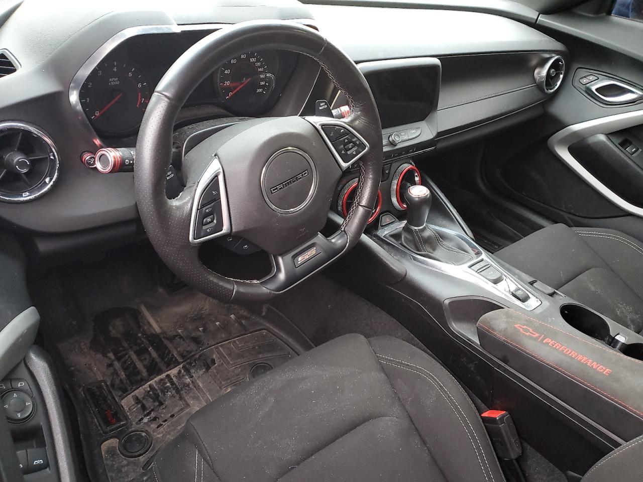 2019 Chevrolet Camaro VIN 1G1FE1R77K0118141 Copart auction photo, side / rear end damage thumbnail 8