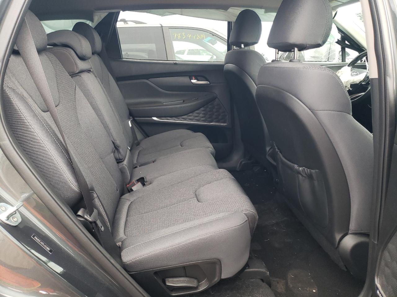 2020 Hyundai Santa Fe VIN 5NMS3CAD9LH243880 Copart auction photo, side / front end damage thumbnail 10