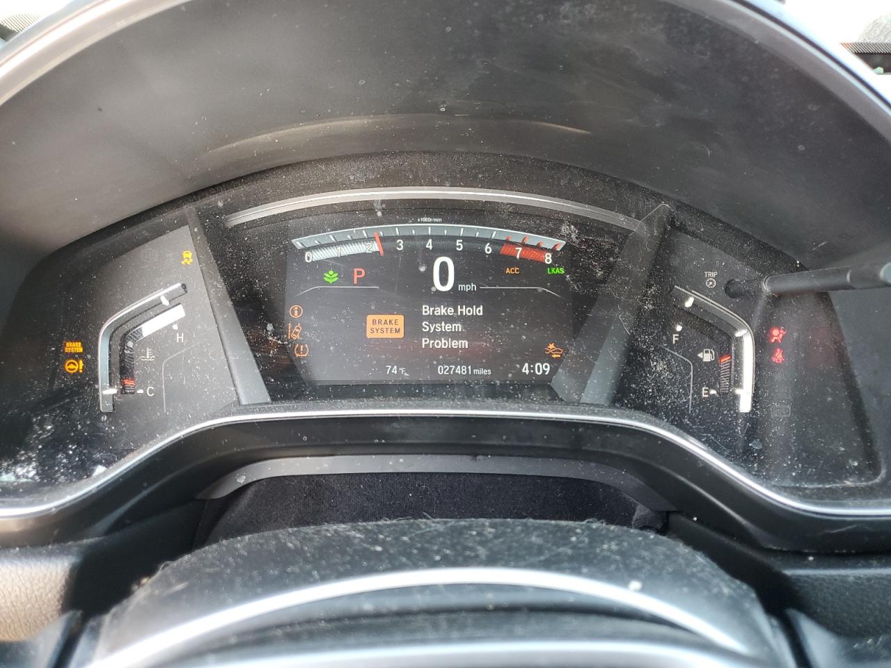 2021 Honda CR-V VIN 5J6RW2H84MA015543 Copart auction photo, all over damage thumbnail 9