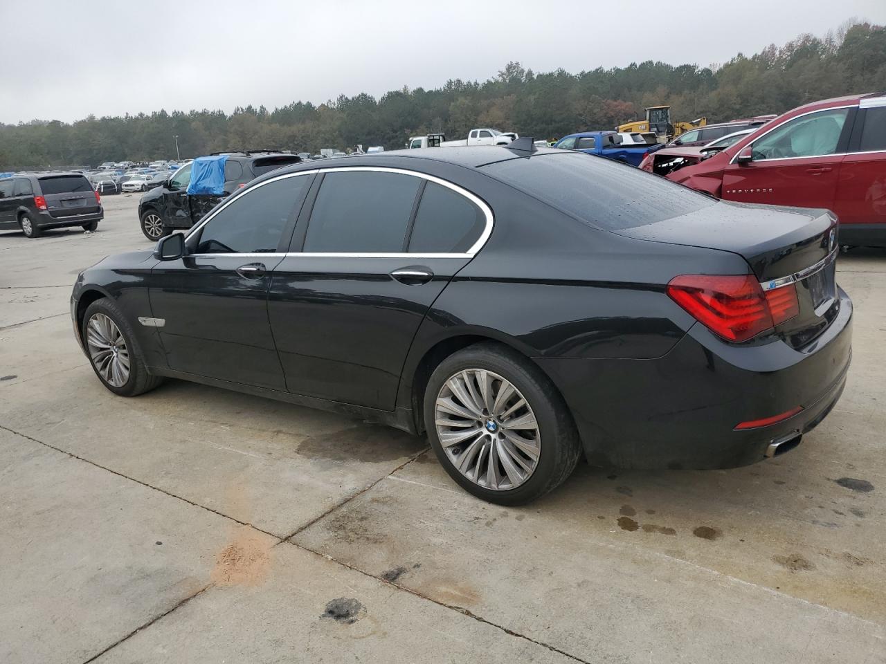 2015 BMW 7er VIN WBAYA6C58FD826958 Copart auction photo, front end damage thumbnail 2