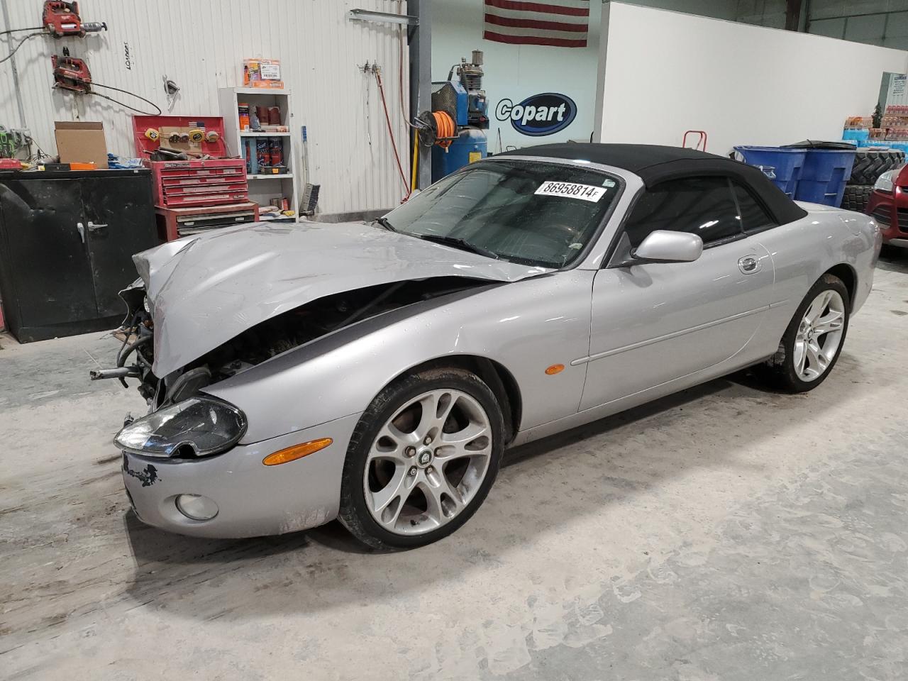 2003 Jaguar XK VIN SAJDA42CX32A33825 - Copart auction photo