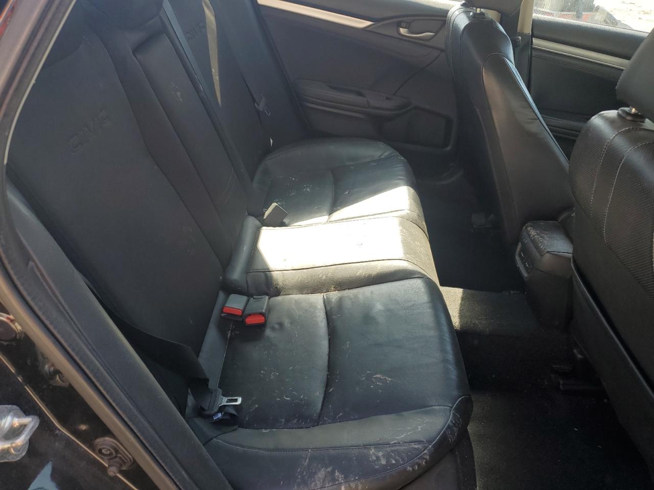 2016 Honda Civic VIN 19XFC1F99GE001260 Copart auction photo, front end / side damage thumbnail 11