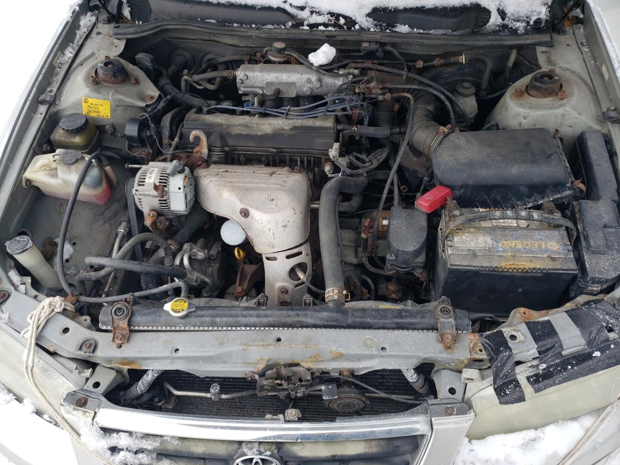 2001 Toyota Camry VIN 4T1BG22K71U869148 Copart auction photo, front end / undercarriage damage thumbnail 11