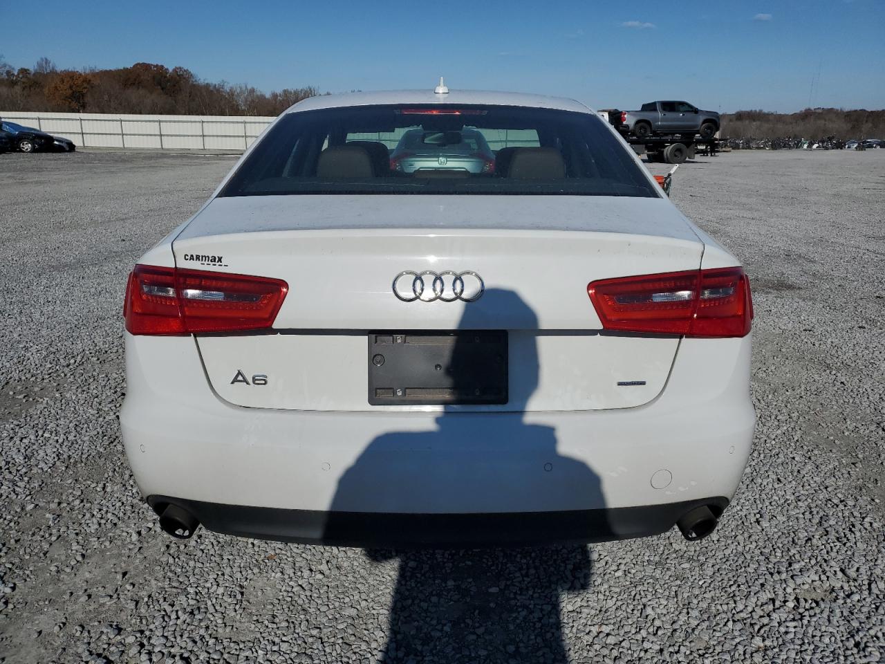 2015 Audi A6 VIN WAUGFAFC8FN030358 Copart auction photo, side / rear end damage thumbnail 6