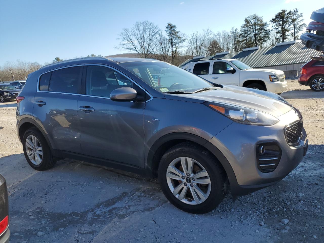 2018 KIA Sportage VIN KNDPMCAC8J7437590 Copart auction photo, rear end damage thumbnail 4