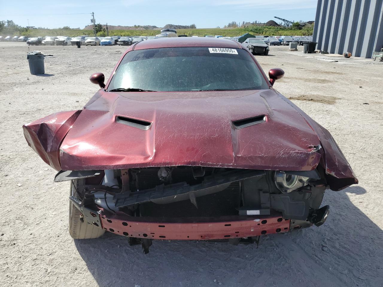 2019 Dodge Challenger VIN 2C3CDZAG1KH705538 Copart auction photo, front end / rear end damage thumbnail 5