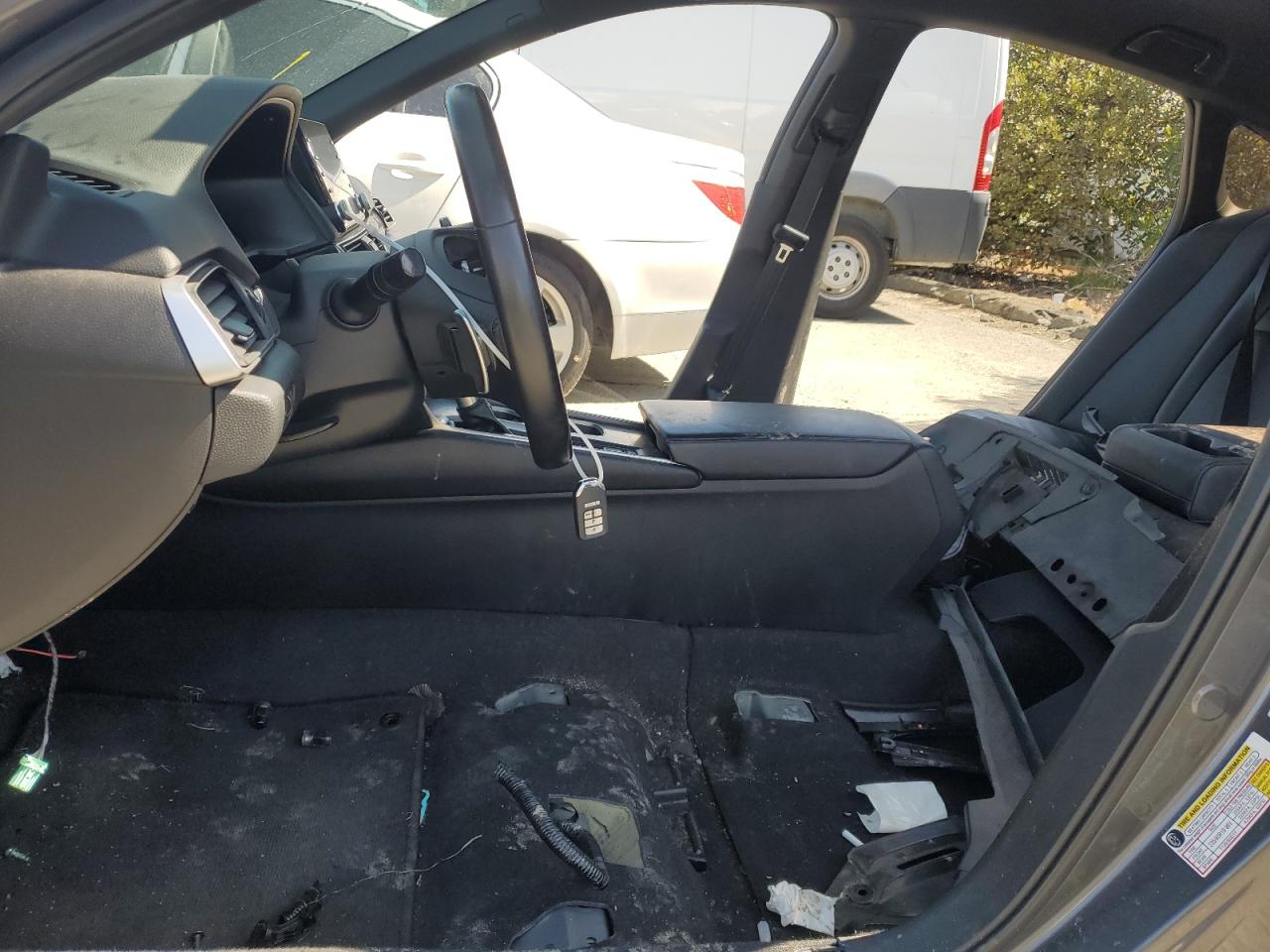 2018 Honda Accord VIN 1HGCV1F36JA210735 Copart auction photo, vandalism / stripped damage thumbnail 7