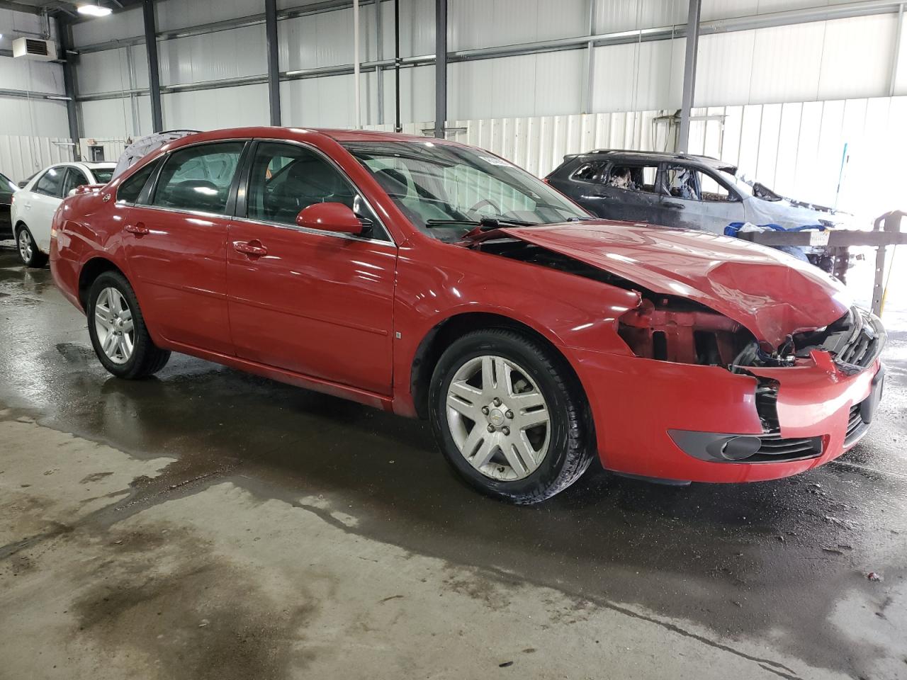 2008 Chevrolet Impala VIN 2G1WC583889176513 Copart auction photo, front end damage thumbnail 4