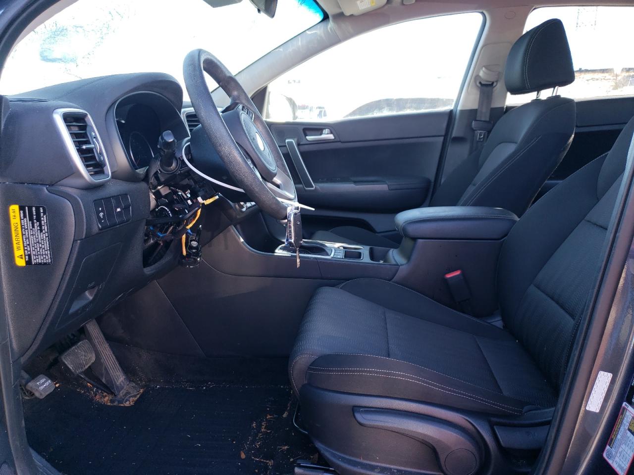 2022 KIA Sportage VIN KNDPMCAC9N7993123 Copart auction photo, vandalism / side damage thumbnail 7