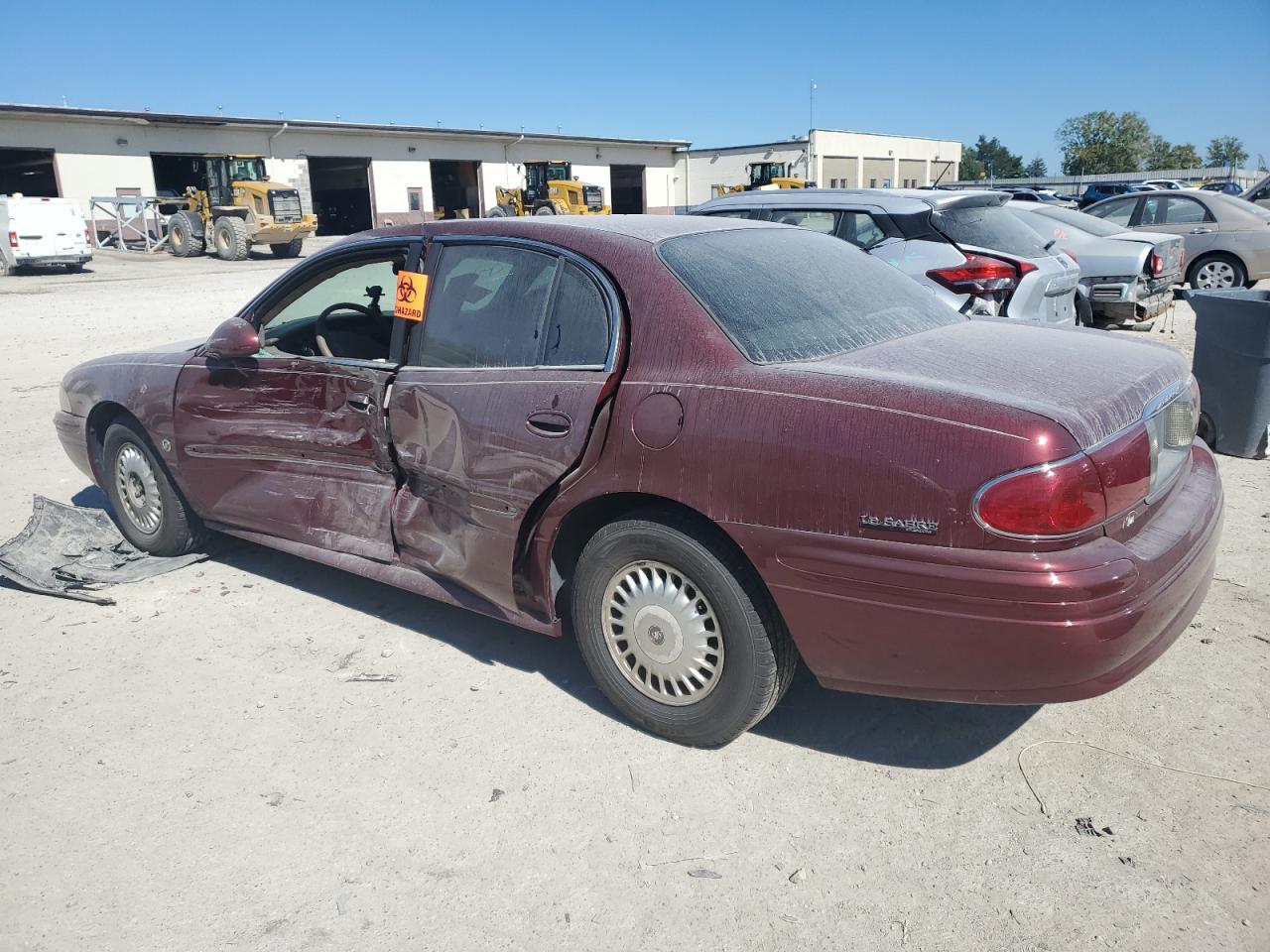 2001 Buick LeSabre VIN 1G4HP54K214154612 Copart auction photo, side / minor dent/scratches damage thumbnail 2