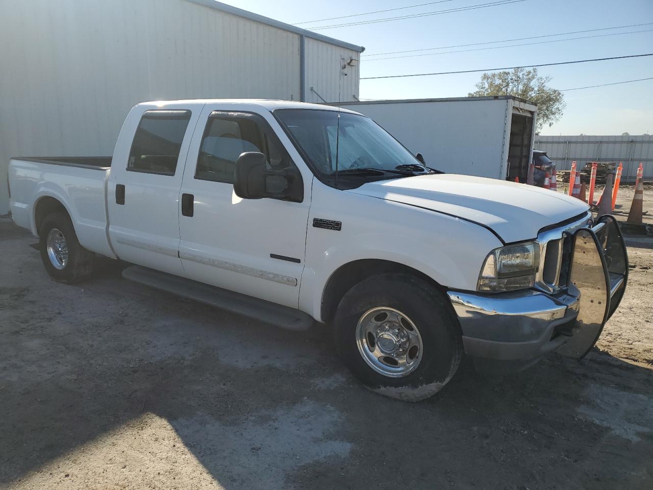 2001 Ford F250 VIN 1FTNW20F61EB42376 Copart auction photo, water/flood damage thumbnail 4