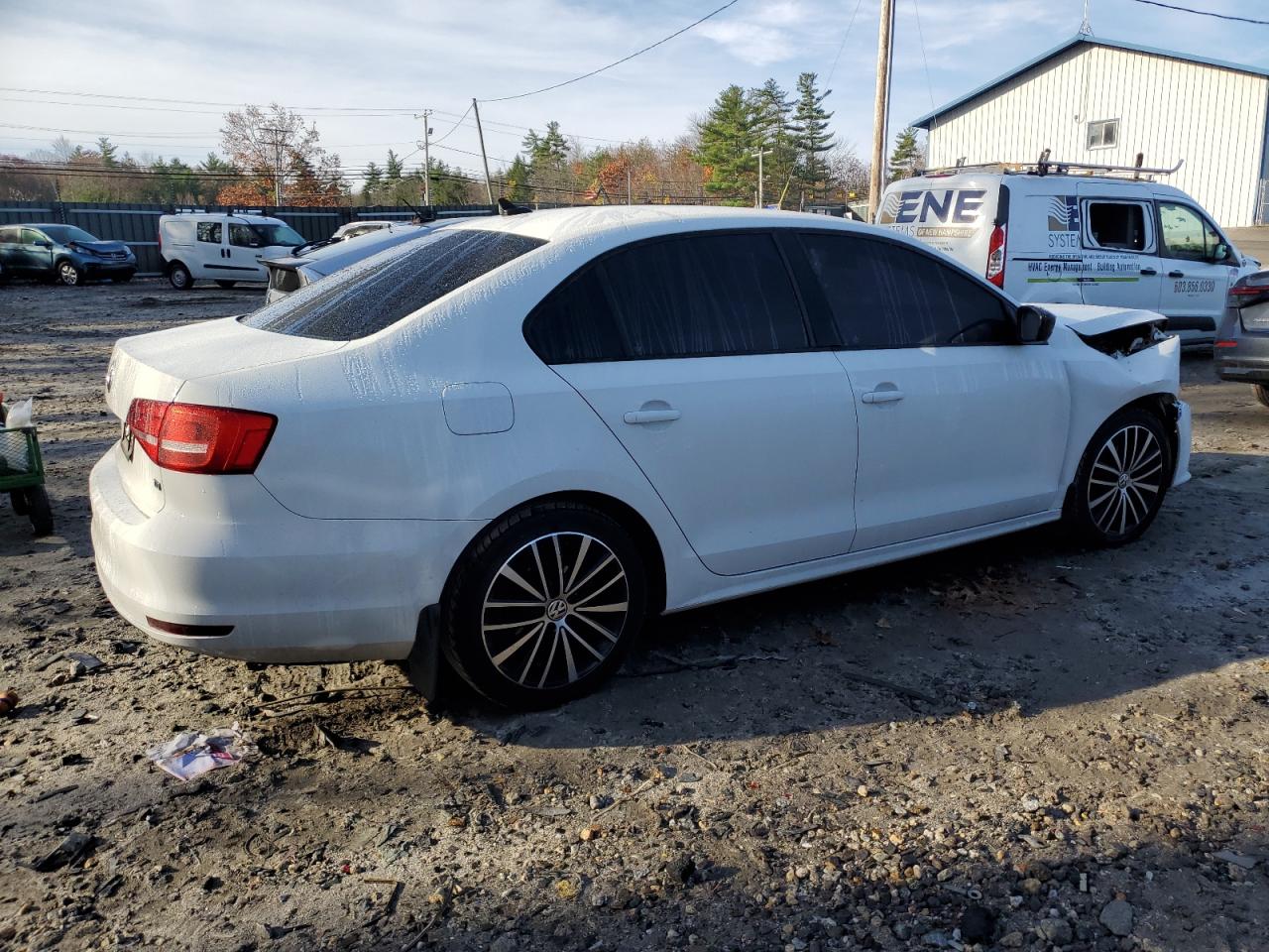 2015 Volkswagen Jetta VIN 3VW3A7AJ6FM274302 Copart auction photo, front end / minor dent/scratches damage thumbnail 3