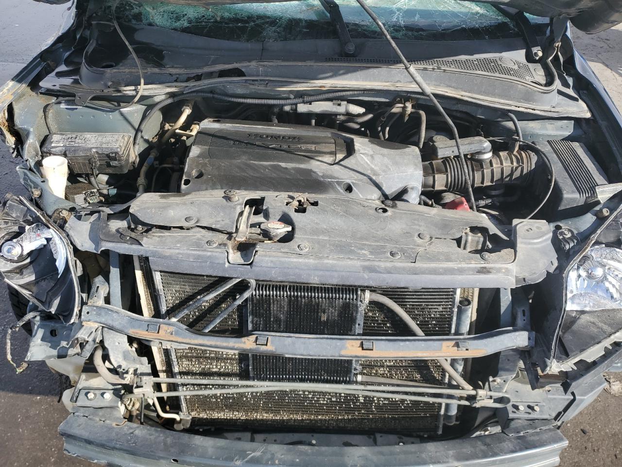 2003 Honda Pilot VIN 2HKYF18463H545867 Copart auction photo, rollover damage thumbnail 12