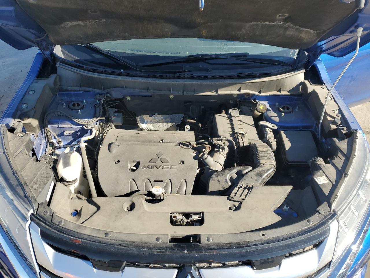 2020 Mitsubishi Outlander VIN JA4AR3AU2LU023817 Copart auction photo, side / hail damage thumbnail 11