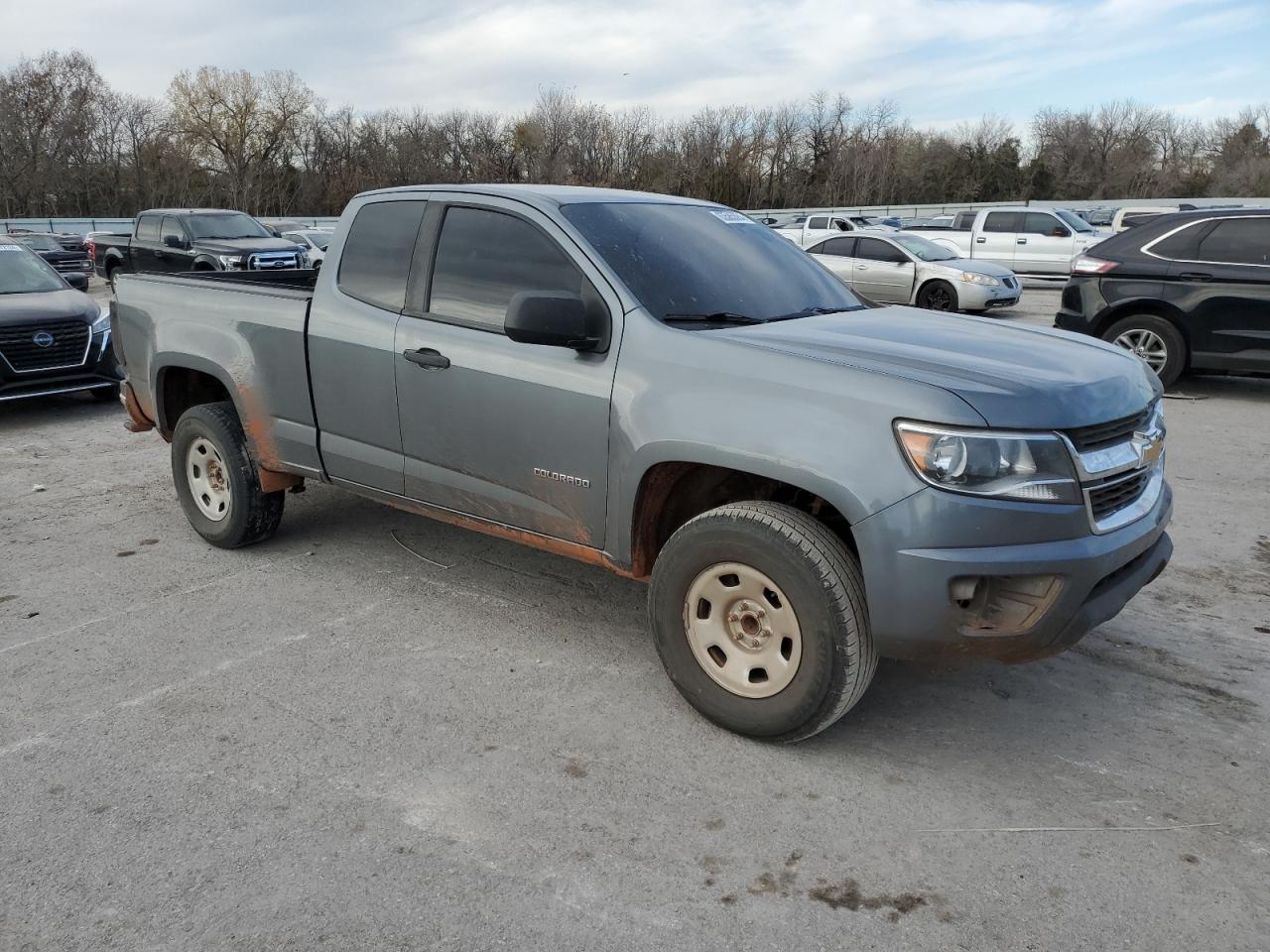 2019 Chevrolet Colorado VIN 1GCHSBEA1K1237720 Copart auction photo, side / minor dent/scratches damage thumbnail 4
