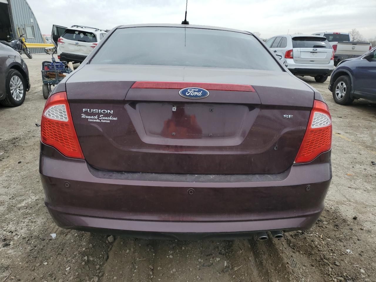 2011 Ford Fusion VIN 3FAHP0HA8BR123503 Copart auction photo, front end damage thumbnail 6