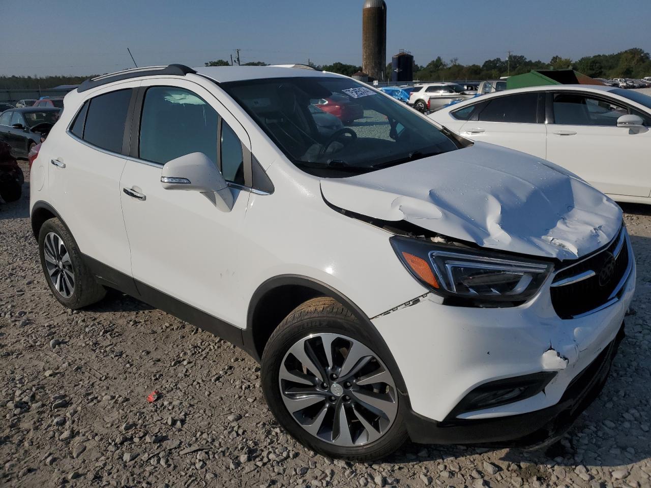 2020 Buick Encore VIN KL4CJGSB6LB057663 Copart auction photo, front end damage thumbnail 4