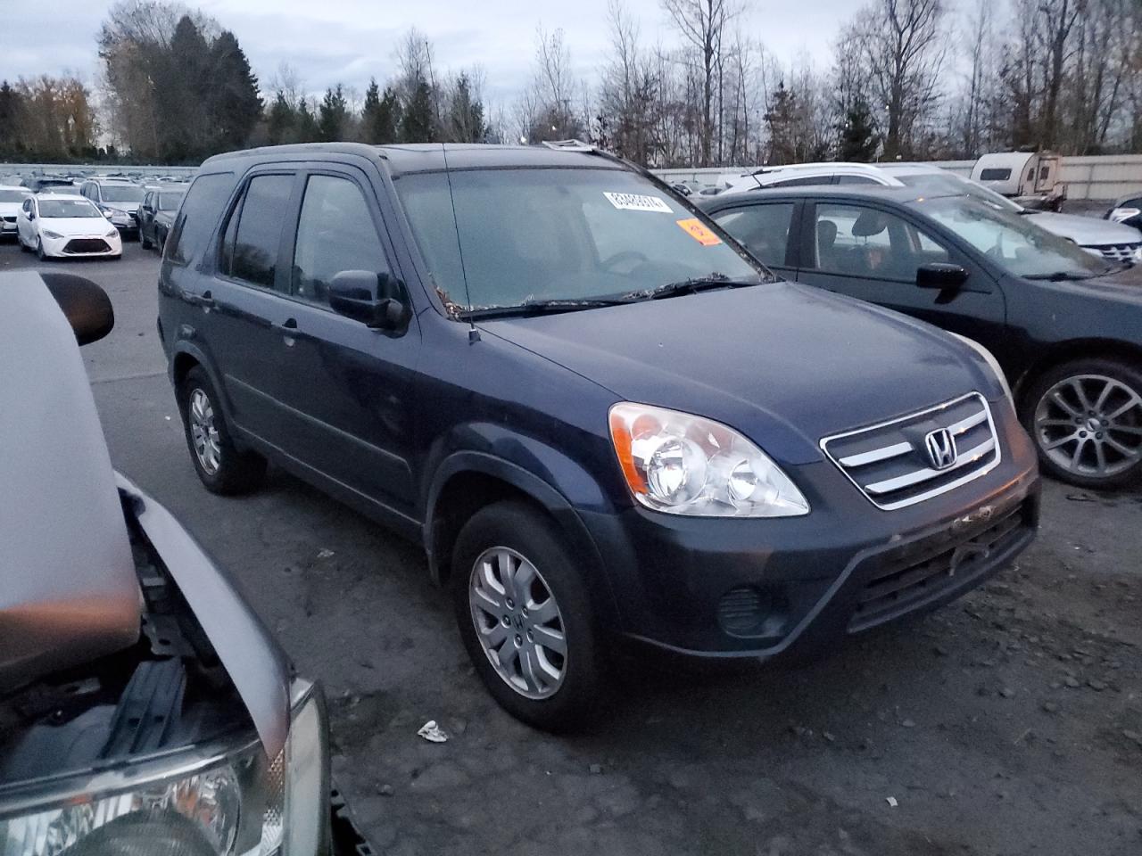 2006 Honda CR-V VIN JHLRD78816C061933 Copart auction photo, water/flood / rear end damage thumbnail 4