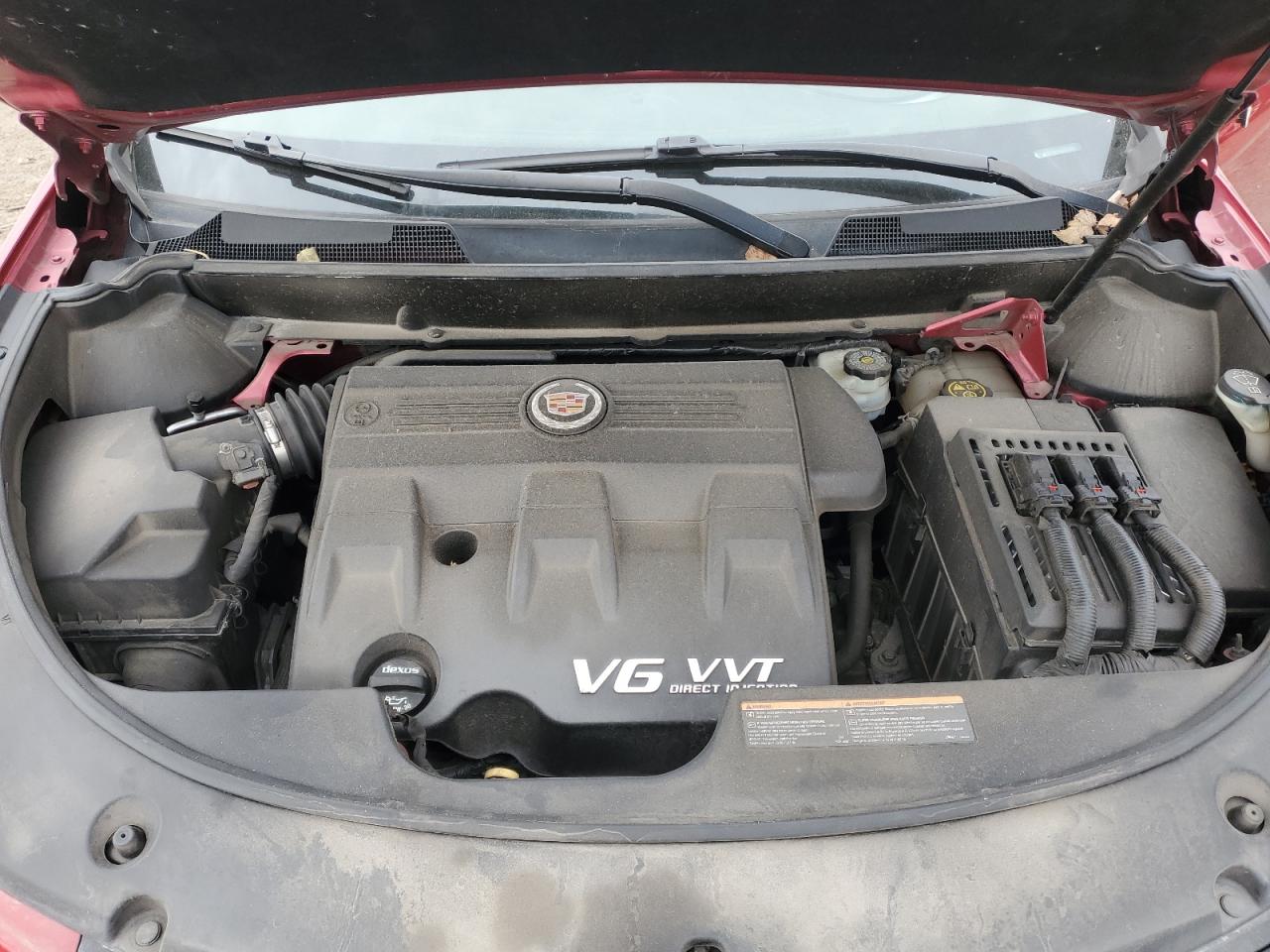 2016 Cadillac SRX VIN 3GYFNEE36GS570058 Copart auction photo, front end / side damage thumbnail 13