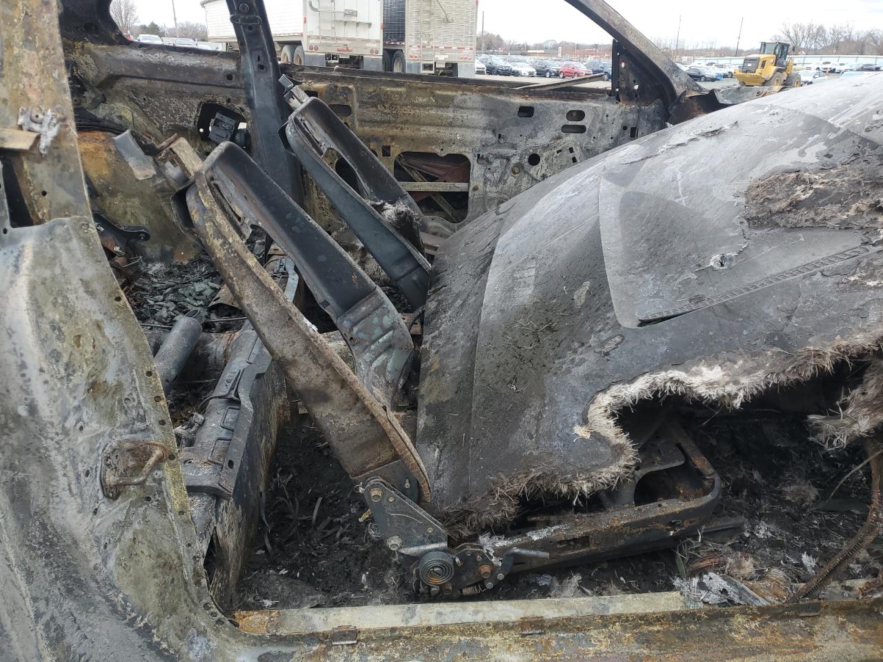 2004 Ford Mustang VIN 1FAFP40664F240857 Copart auction photo, burn damage thumbnail 7