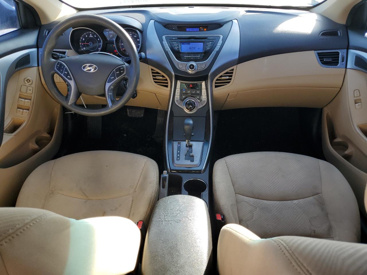 2013 Hyundai Elantra VIN 5NPDH4AE8DH194197 Copart auction photo, mechanical / minor dent/scratches damage thumbnail 8
