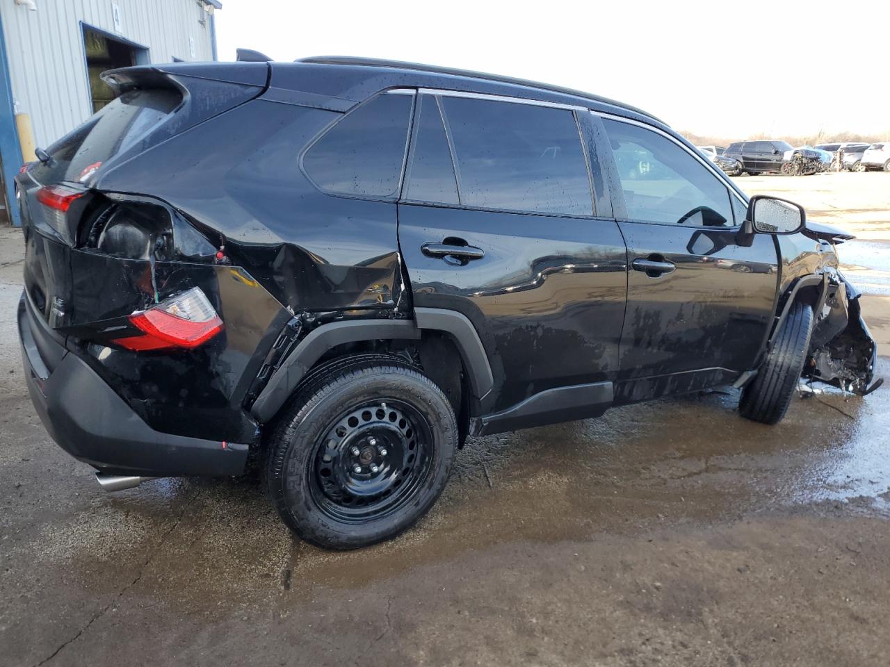 2021 Toyota RAV 4 VIN 2T3F1RFV7MC227641 Copart auction photo, front end / all over damage thumbnail 3