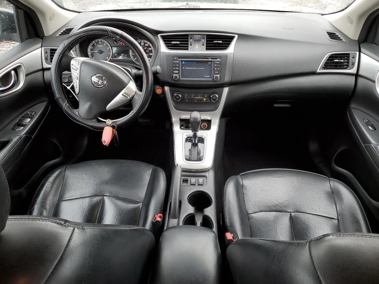 2015 Nissan Sentra VIN 3N1AB7AP6FY368834 Copart auction photo, front end damage thumbnail 8