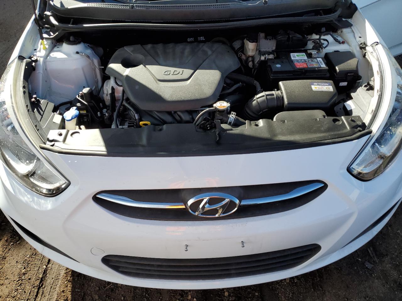 2017 Hyundai Accent VIN KMHCT4AE2HU341728 Copart auction photo, side damage thumbnail 11
