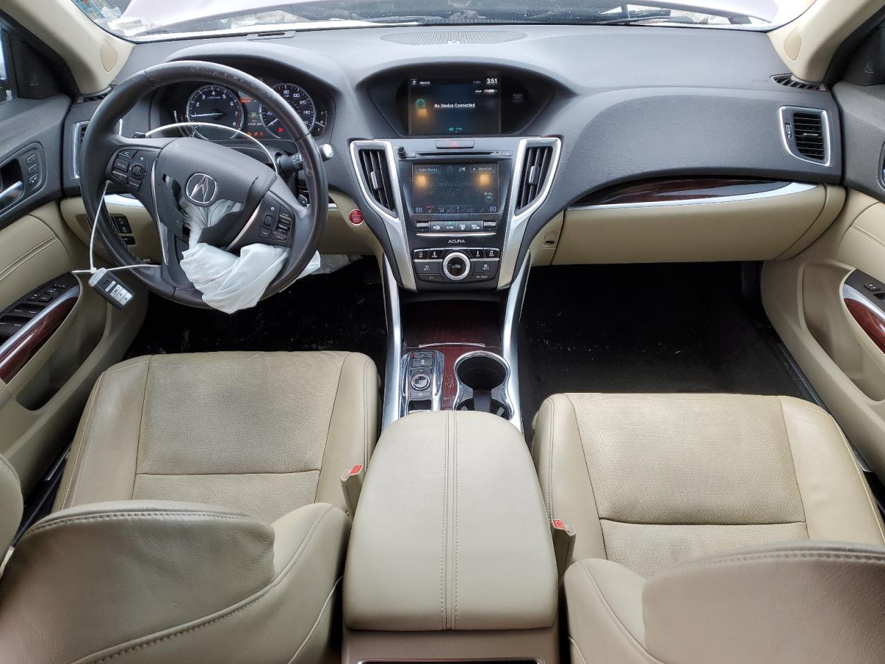 2015 Acura TLX VIN 19UUB2F79FA008503 Copart auction photo, front end damage thumbnail 8