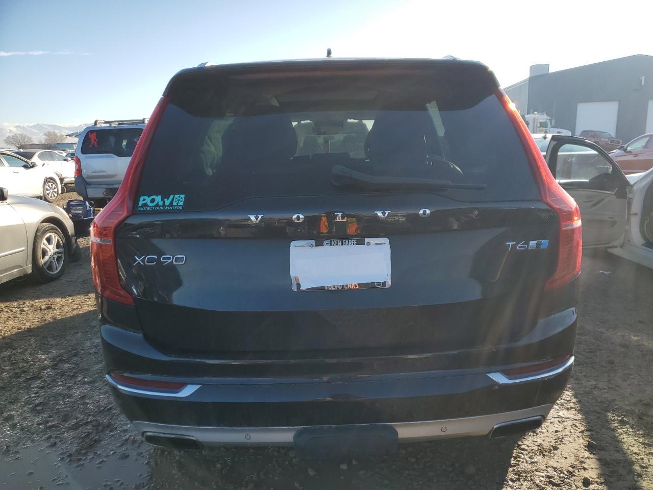 2016 Volvo XC90 VIN YV4A22PL2G1012324 Copart auction photo, side / front end damage thumbnail 6