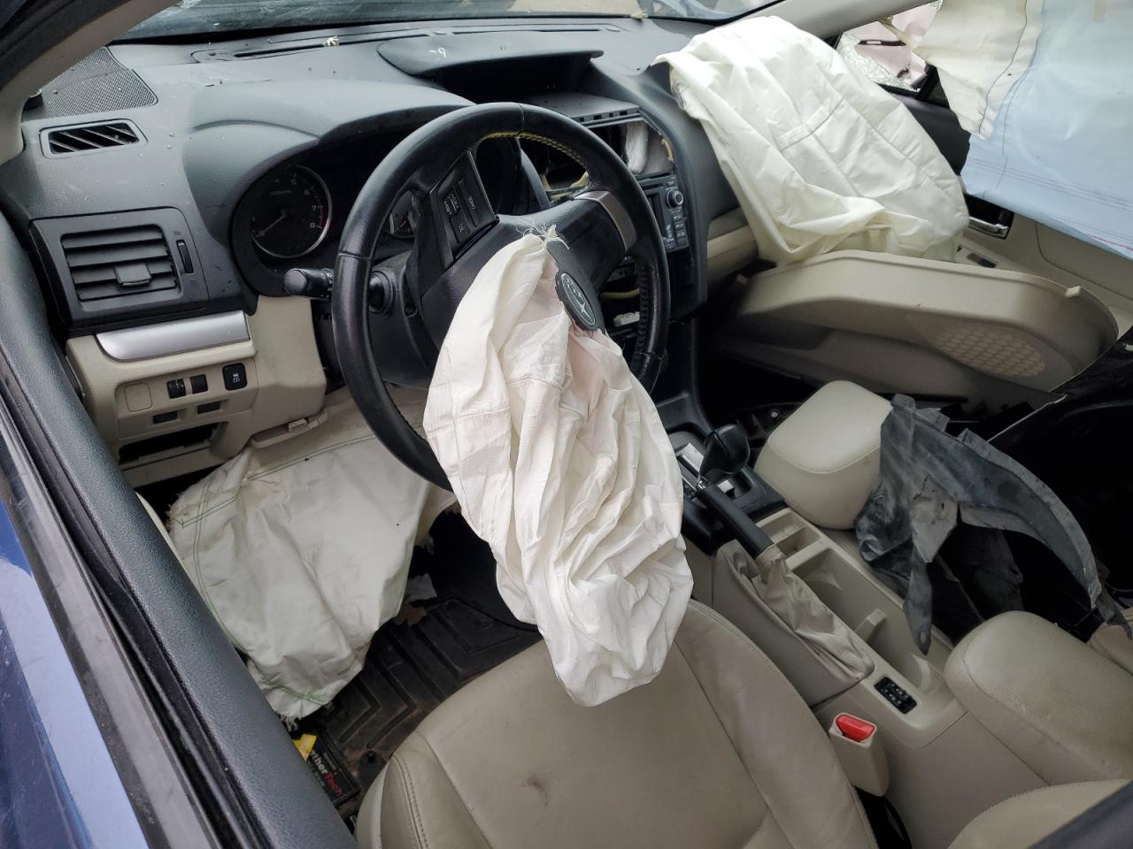 2013 Subaru XV VIN JF2GPAGC0D2882380 Copart auction photo, all over / undercarriage damage thumbnail 8