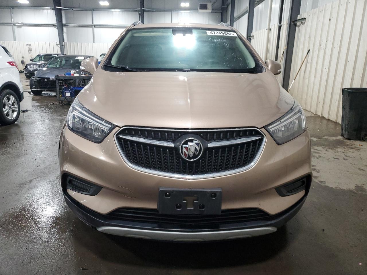 2019 Buick Encore VIN KL4CJASB0KB882688 Copart auction photo, front end / hail damage thumbnail 5