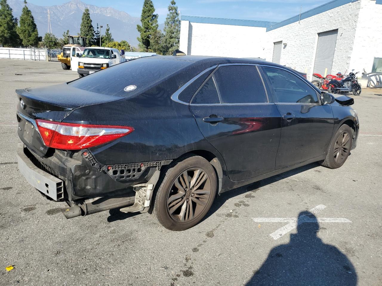 2017 Toyota Camry VIN 4T1BF1FK5HU297157 Copart auction photo, front end / rear end damage thumbnail 3
