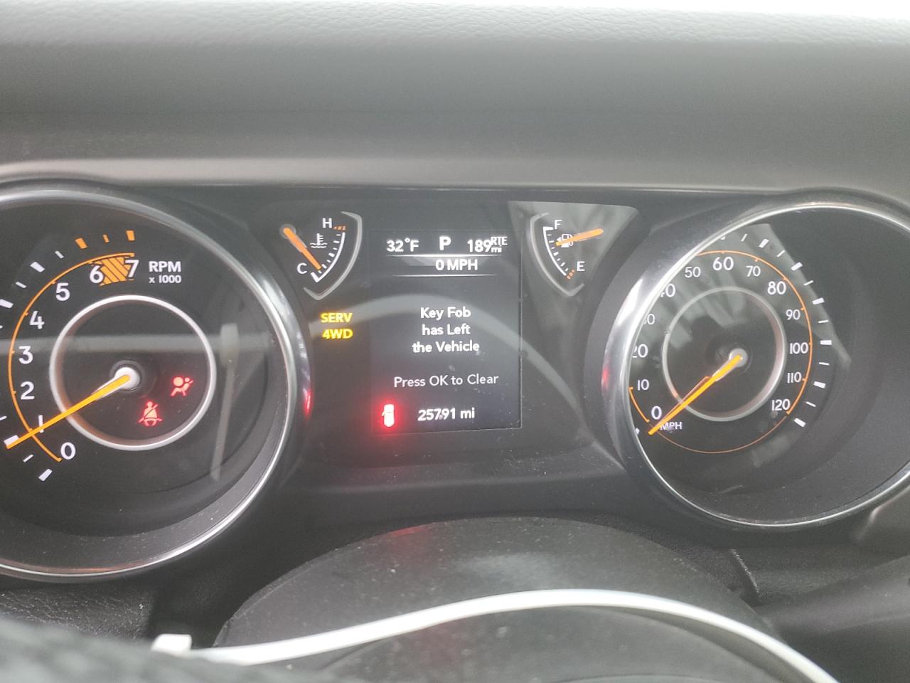 2018 Jeep Wrangler VIN 1C4GJXAN6JW210776 Copart auction photo, front end damage thumbnail 9