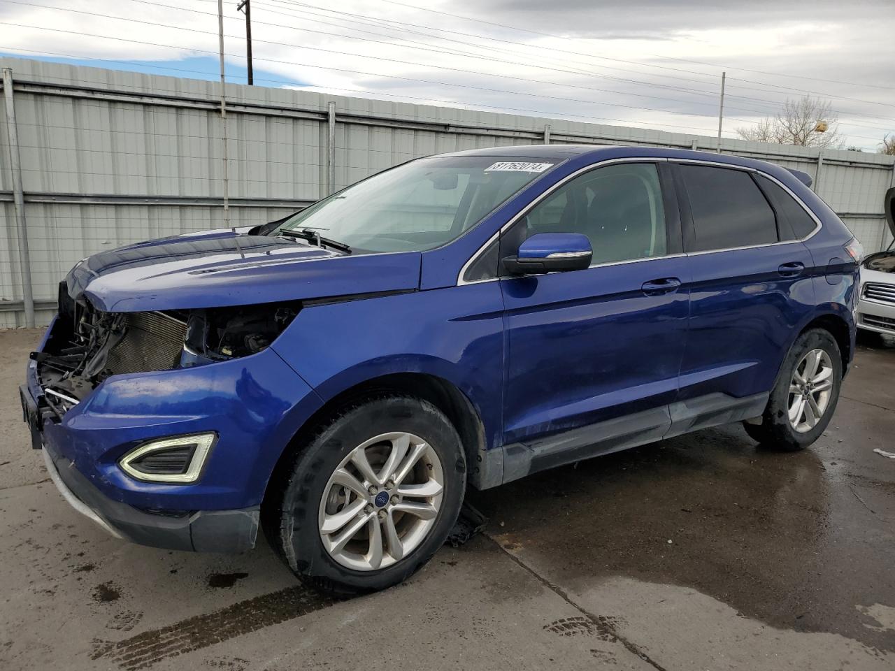 2015 Ford Edge VIN 2FMTK4J97FBB57300