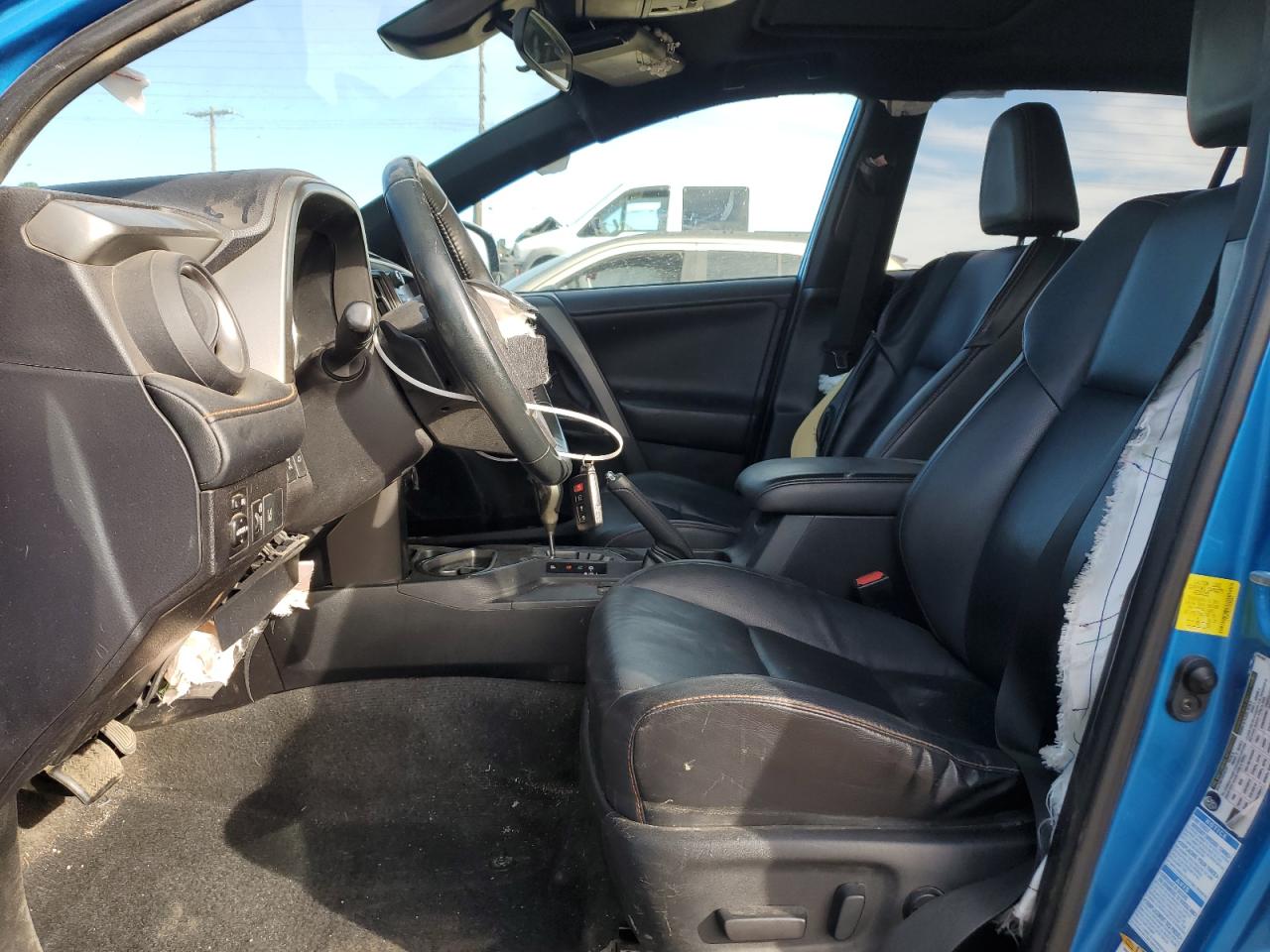 2016 Toyota RAV 4 VIN 2T3JFREV7GW456871 Copart auction photo, front end / side damage thumbnail 7