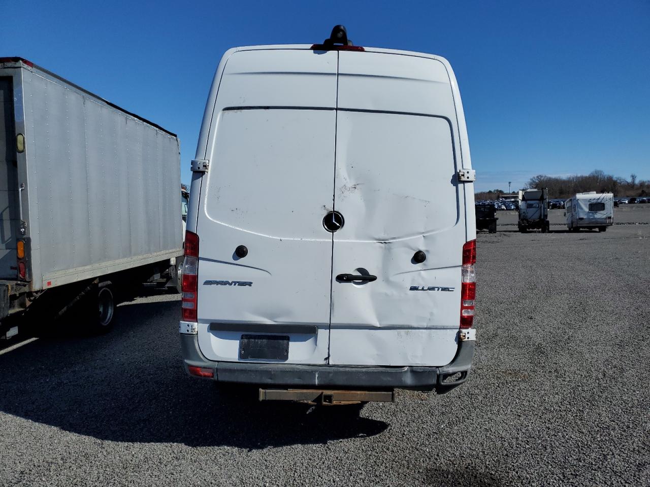 2016 Mercedes-Benz Sprinter VIN WD3PE8DD0GP242567 Copart auction photo, all over damage thumbnail 6
