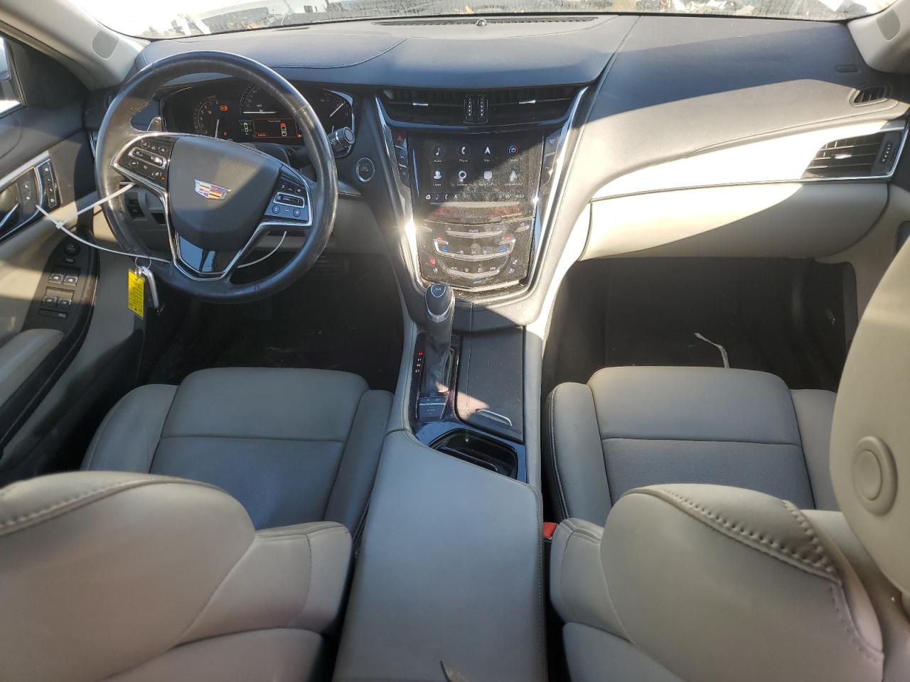 2019 Cadillac CTS VIN 1G6AX5SS8K0147538 Copart auction photo, front end / undercarriage damage thumbnail 8