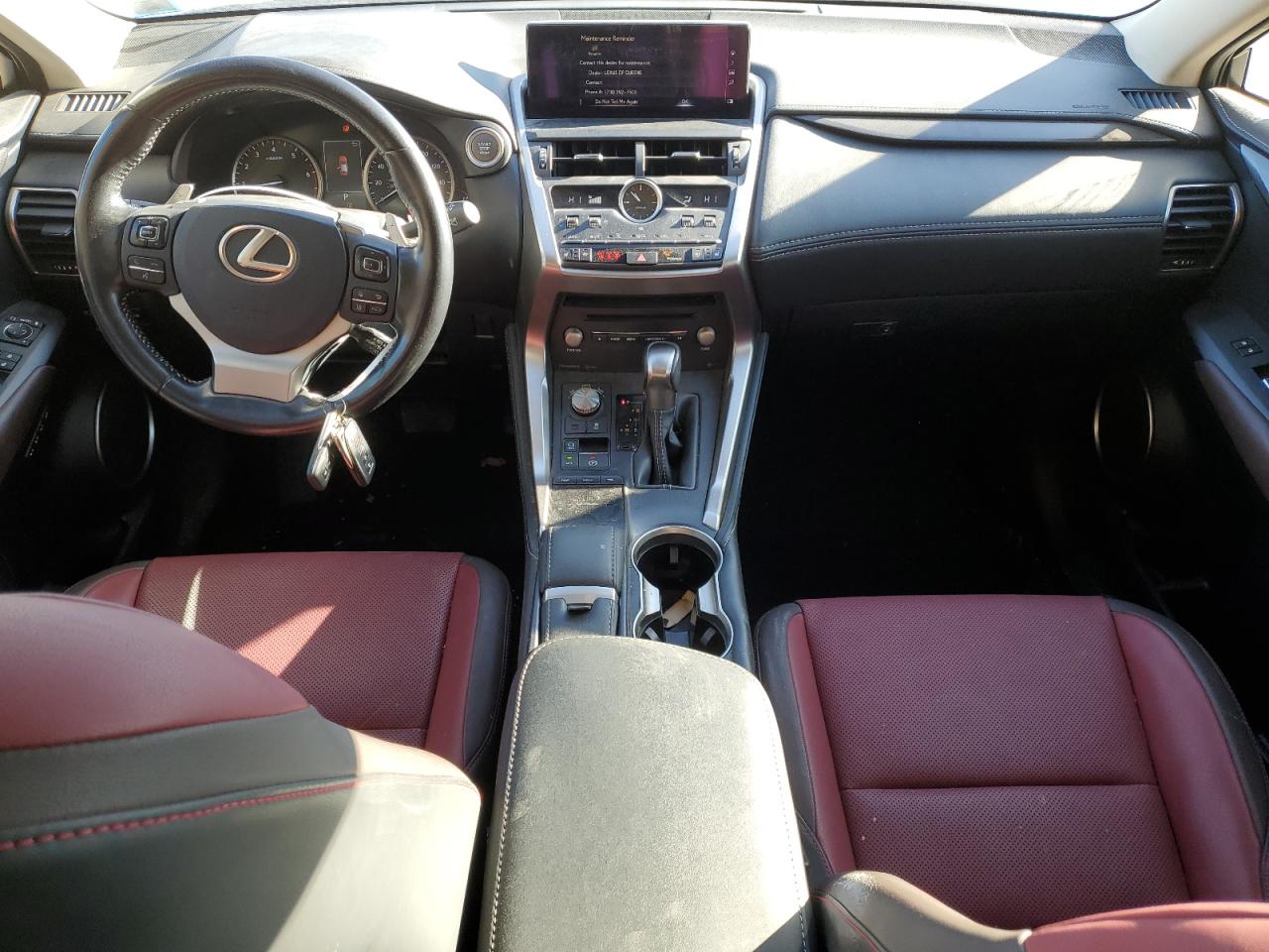 2019 Lexus NX VIN JTJBARBZ7K2214428 Copart auction photo, all over / front end damage thumbnail 8