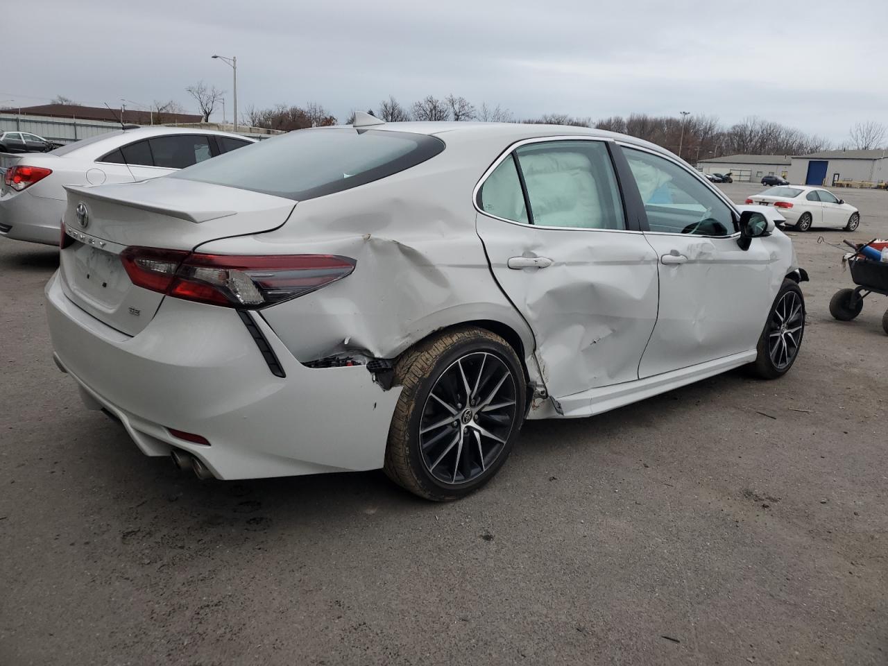 2023 Toyota Camry VIN 4T1T11AK9PU080901 Copart auction photo, all over damage thumbnail 3