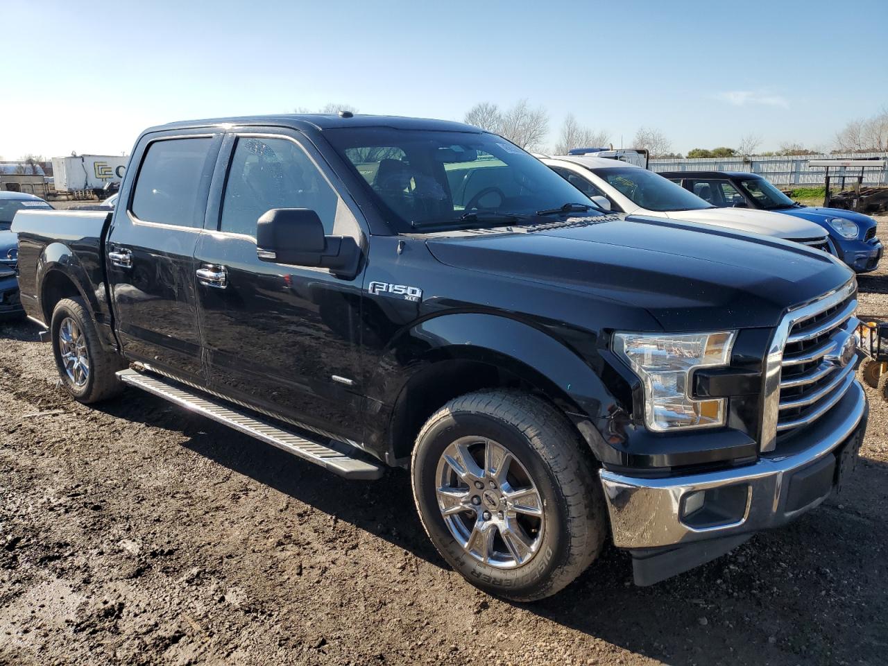 2017 Ford F-150 VIN 1FTEW1CP3HKC41134 Copart auction photo, rear end / front end damage thumbnail 4