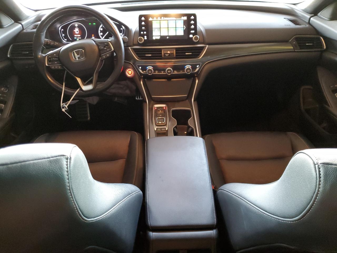 2019 Honda Accord VIN 1HGCV2F35KA001297 Copart auction photo, front end damage thumbnail 8