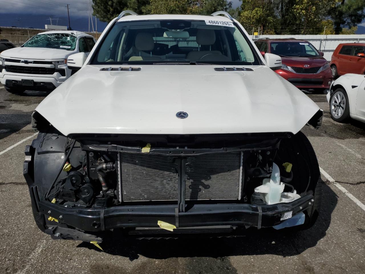 2019 Mercedes-Benz GLS-klasse VIN 4JGDF6EE1KB240278 Copart auction photo, front end damage thumbnail 5
