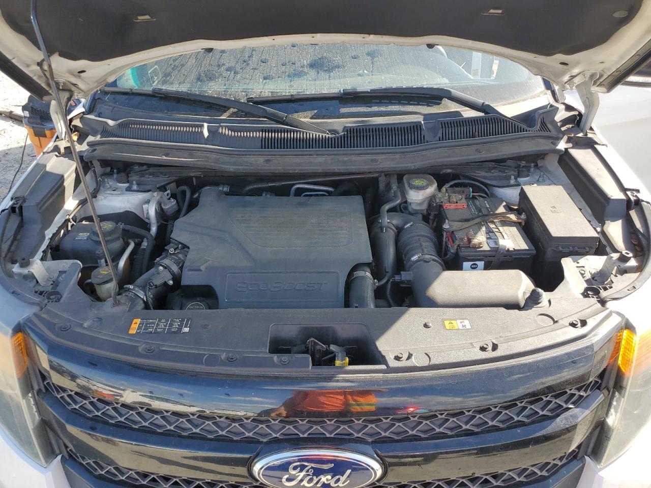 2014 Ford Explorer VIN 1FM5K8GT6EGB61705 Copart auction photo, front end damage thumbnail 12