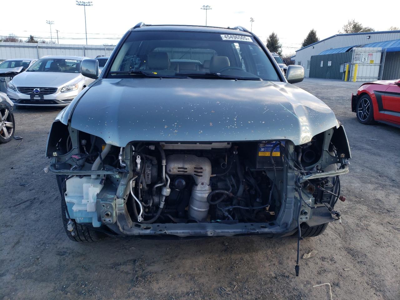 2006 Toyota Highlander VIN JTEEP21A360174167 Copart auction photo, front end damage thumbnail 5