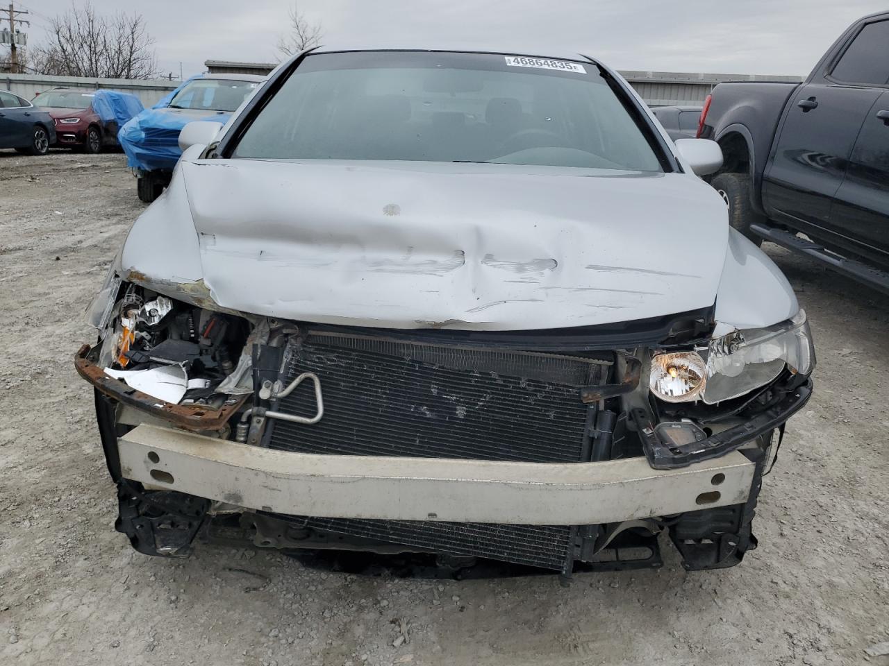 2011 Honda Civic VIN 19XFA1F69BE044310 Copart auction photo, front end damage thumbnail 5