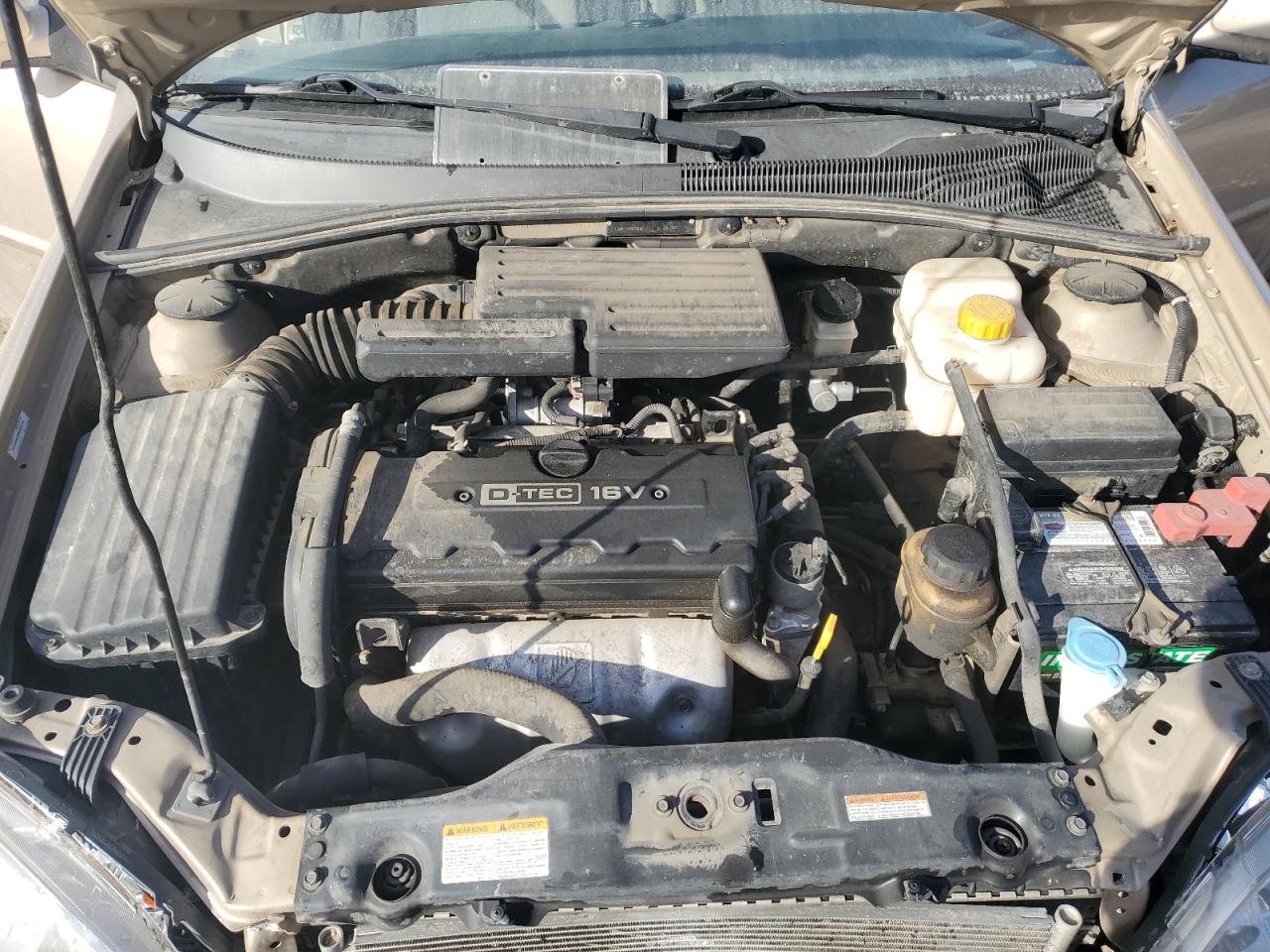 2008 Suzuki Forenza VIN KL5JD56Z08K908143 Copart auction photo, front end / rear end damage thumbnail 12