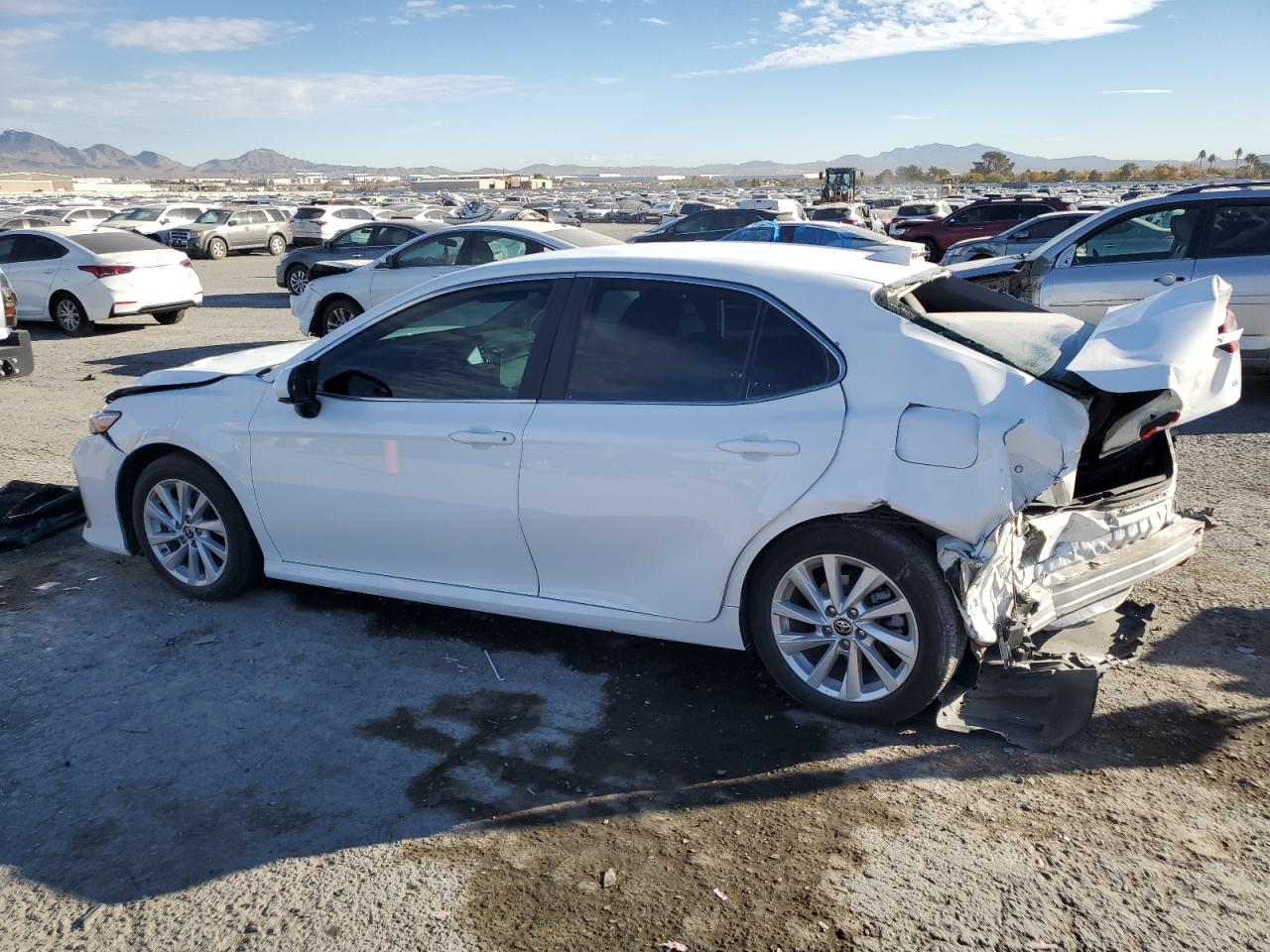 2023 Toyota Camry VIN 4T1C11AK1PU183214 Copart auction photo, rear end / front end damage thumbnail 2