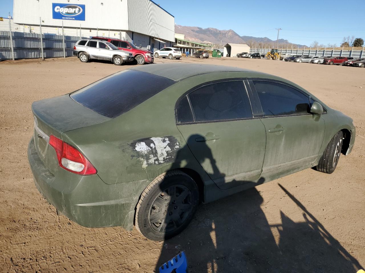 2010 Honda Civic VIN 19XFA1F59AE037864 Copart auction photo, minor dent/scratches damage thumbnail 3